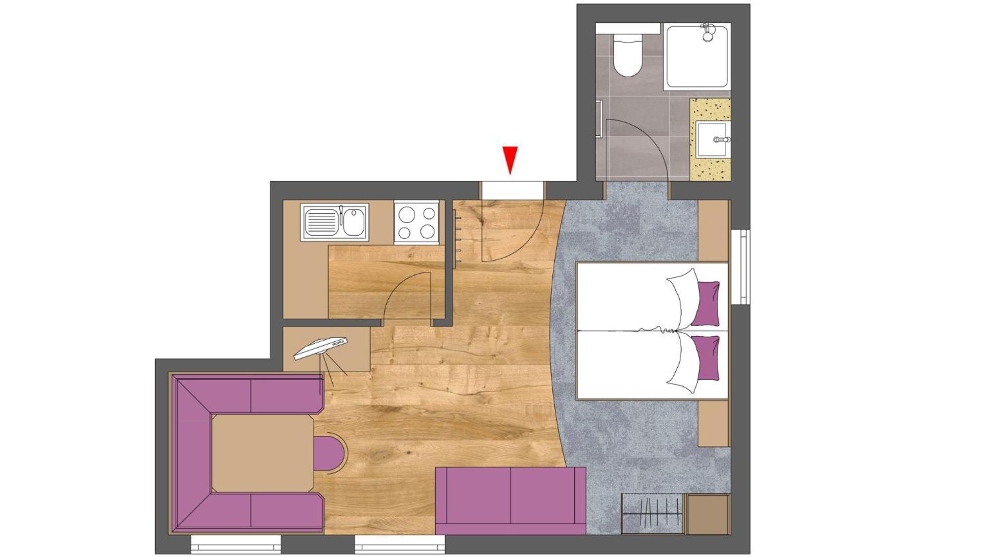 Apartments Schoene Aussicht Тукс Номер фото
